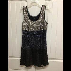 Madewell Sequin Above The Knee Dress. 8